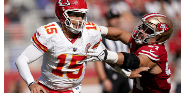 Kansas City Chiefs on San Francisco 49ersin suurin vihollinen
